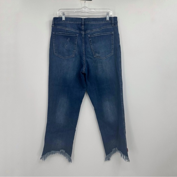 NWOT Ella Moss Floral Embroidered Ankle Jean Size 32 - Picture 6 of 15